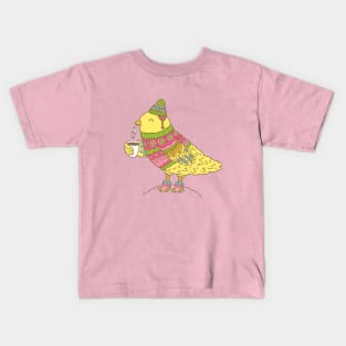 Winter bird Kids T-Shirt